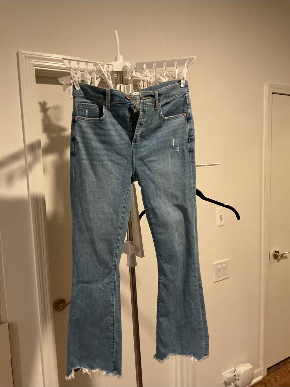 LOFT Light Blue Flare Jeans